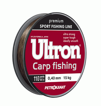 Леска Ultron Carp Fishing 0.25мм 100м 7,0кг